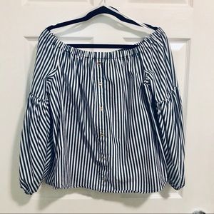 Michael Kors - off the shoulder, bubble sleeves